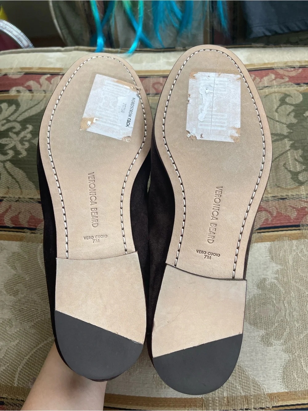 Veronica Beard Cutout Loafer. Size 7 Women N12-19